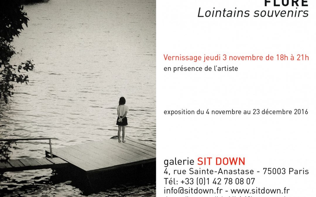 FLORE expose à la Galerie Sit Down – Paris